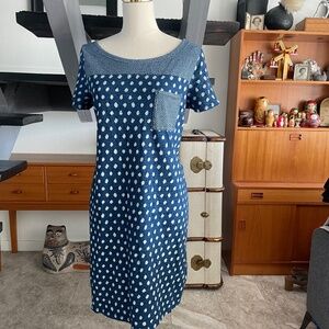 Blue dress from Old Navy
